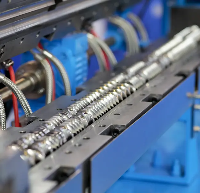 مراحل کار و اقدامات احتیاطی در گرانولاتور فوم دو پیچ