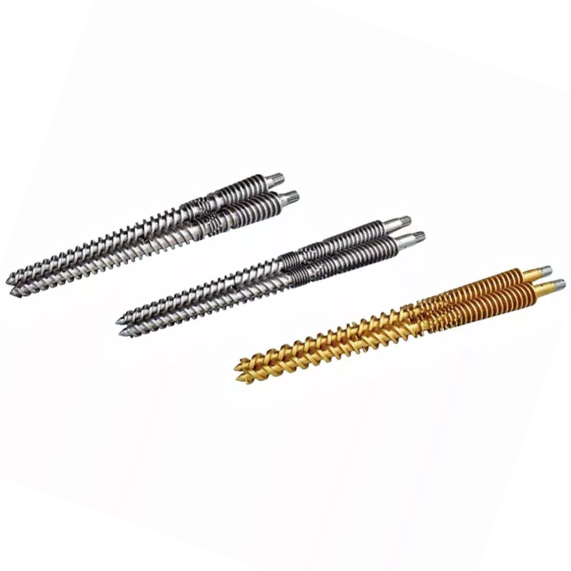 پیچ دوقلو مخروطی غیر در هم تنیده